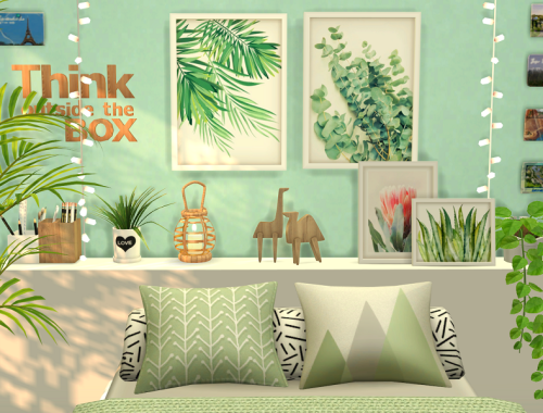 Mint // Teen Bedroom // CC needed
