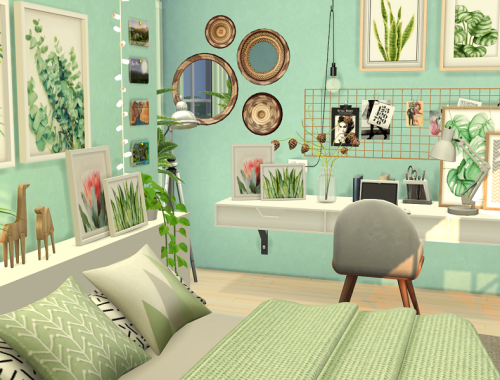 Mint // Teen Bedroom // CC needed