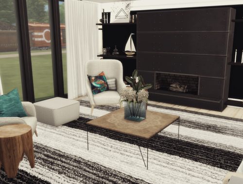 Misha livingroom- Only TSR CC