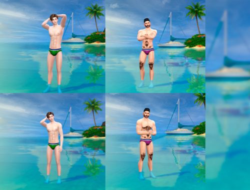 Mister (Pose pack)