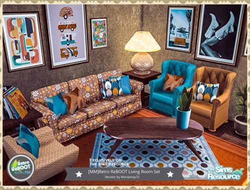 [MM]Retro ReBOOT Living Room Set