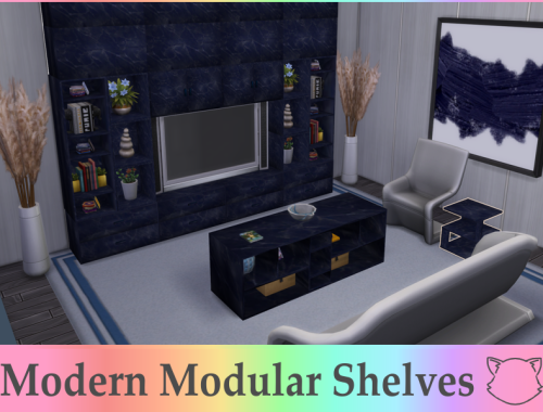 Modern Modular Shelves