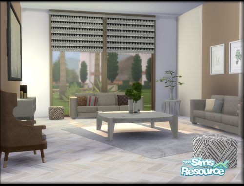 Modern Interiors Living Set