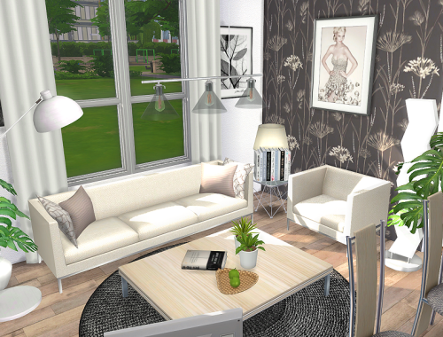 Modern Living Room - CC needed