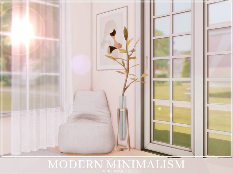 Modern Minimalism - The Sims 4 Catalog