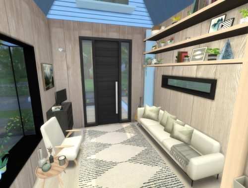 Modern Monochrome Tiny House (tier 2)