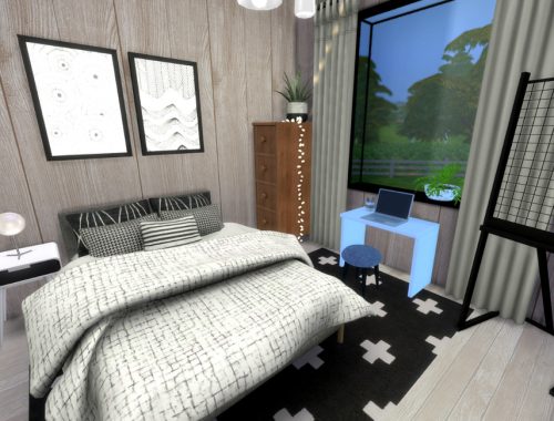 Modern Monochrome Tiny House (tier 2)