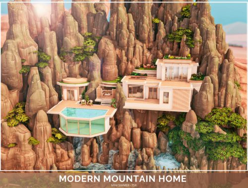 Modern Mountain Home (NO CC)