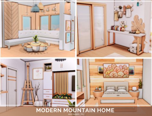 Modern Mountain Home (NO CC)