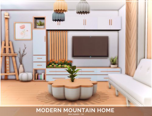 Modern Mountain Home (NO CC)