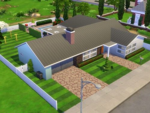 Modern Retro House by SimRedas