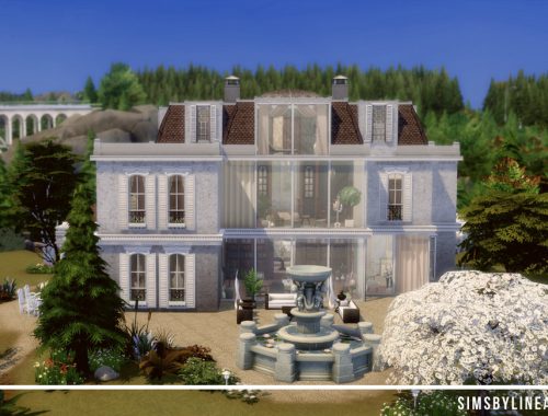 Modern Vampire Mansion