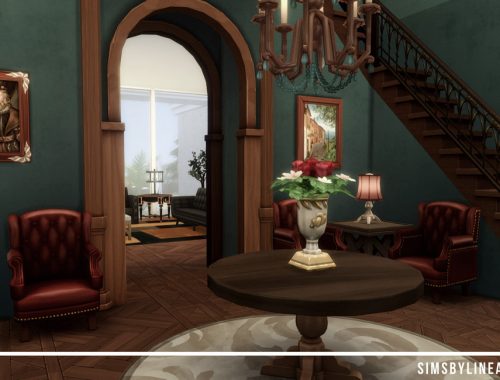 Modern Vampire Mansion