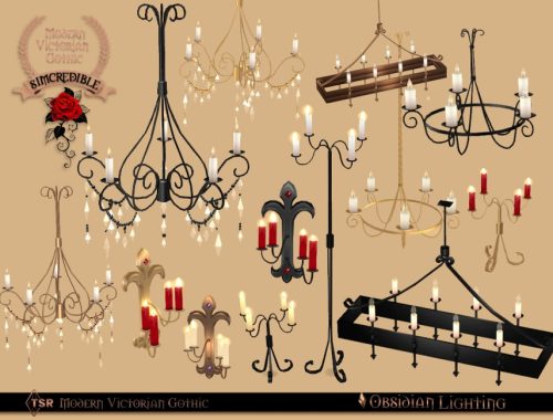 Modern Victorian Gothic - Obsidian Lighting