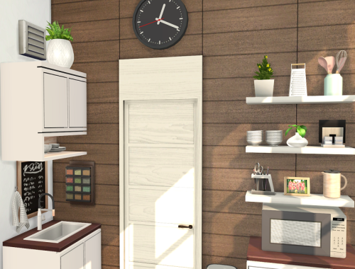 Modern Wood Kitchen // CC needed
