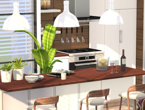 Modern Wood Kitchen // CC needed