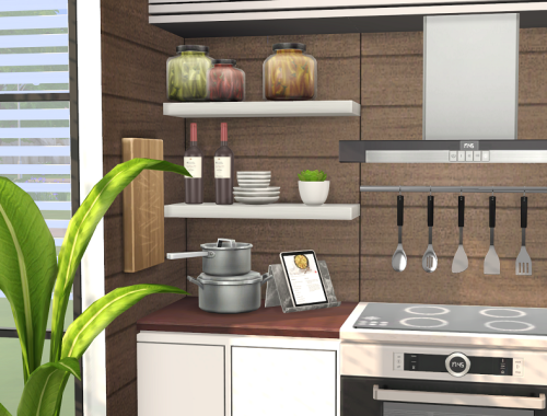 Modern Wood Kitchen // CC needed