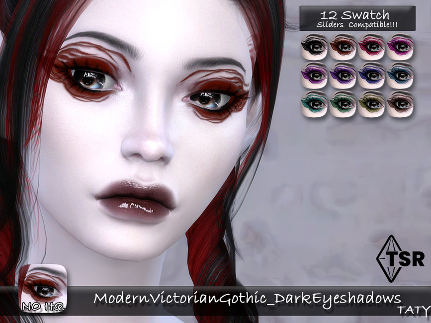 ModernVictorianGothic_DarkEyeshadows - The Sims 4 Catalog