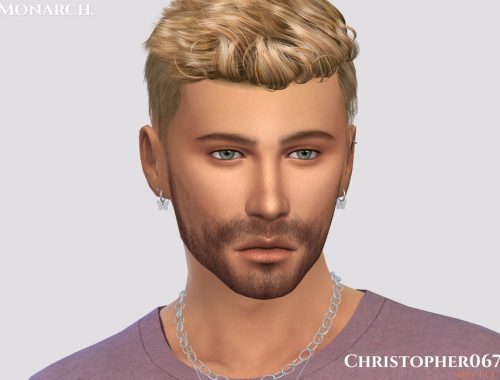 Monarch Earrings Male / Christopher067