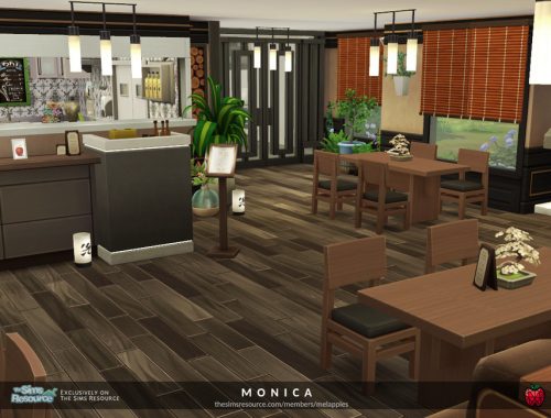 Monica restaurant - no cc
