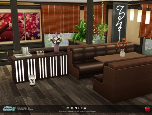 Monica restaurant - no cc