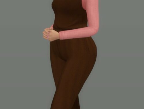 MONIQUE OUTFIT at Candy Sims 4