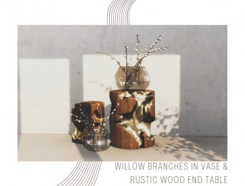 MORE RUSTIC & MORE COZY SET at Sundays Sims