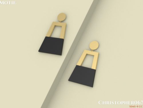Motif Earrings / Christopher067