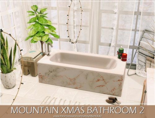 Mountain Xmas Bathroom 2
