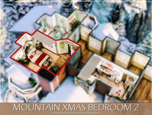 Mountain Xmas Bedroom 2