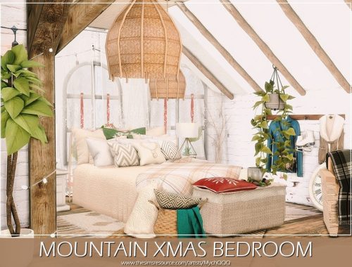 Mountain Xmas Bedroom