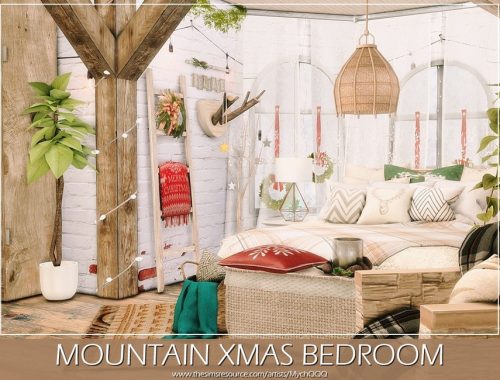 Mountain Xmas Bedroom