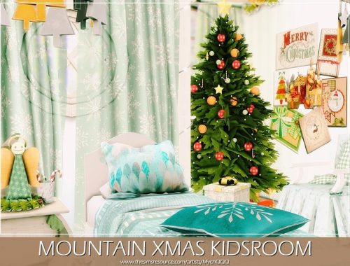 Mountain Xmas Kidsroom