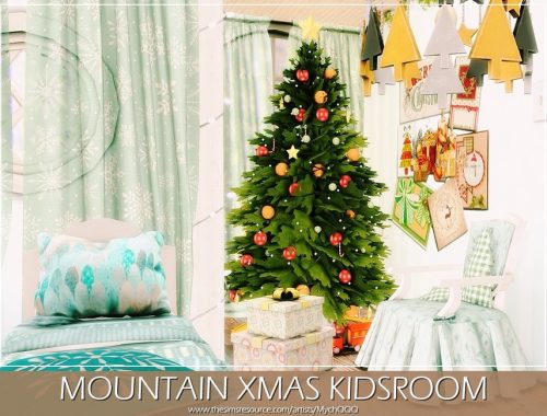 Mountain Xmas Kidsroom
