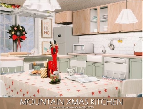 Mountain Xmas Kitchen