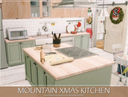 Mountain Xmas Kitchen