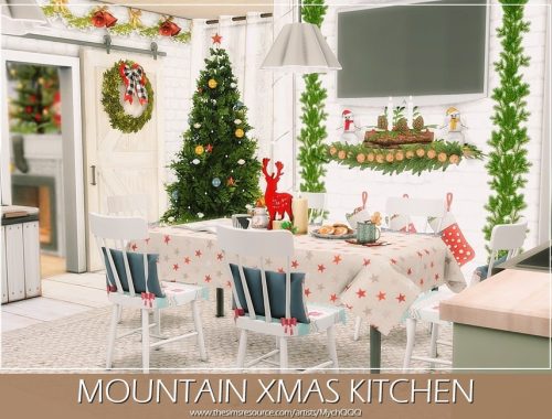 Mountain Xmas Kitchen