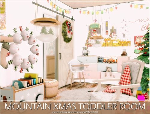 Mountain Xmas Toddler Room