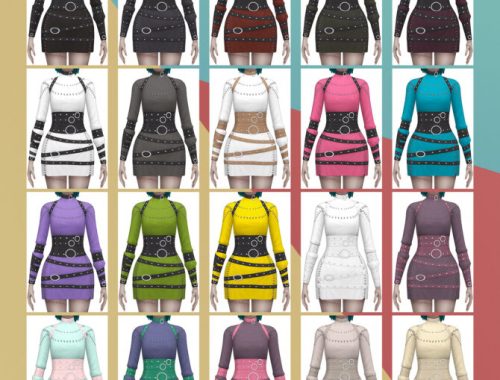 Movie Stuff Straps Dress