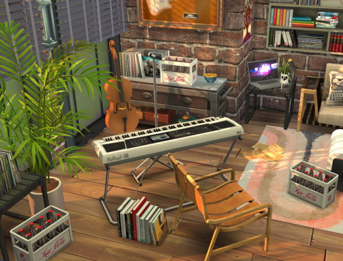 Music Studio // Living Room // CC needed