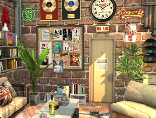 Music Studio // Living Room // CC needed