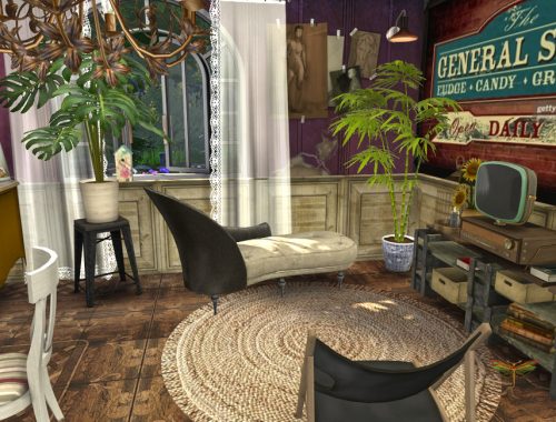My Little Vardo - Living Area