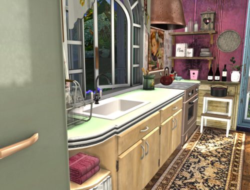 My Little Vardo - Living Area