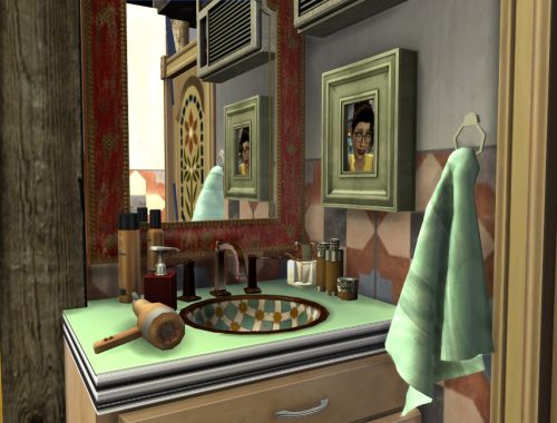 My Little Vardo - Tiny Bath
