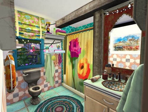 My Little Vardo - Tiny Bath