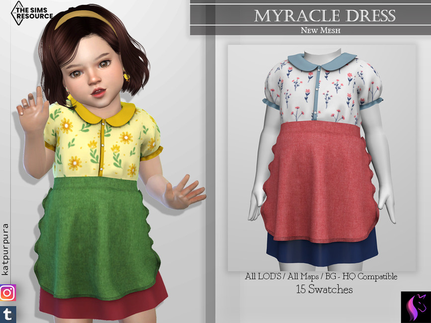 Myracle Dress - The Sims 4 Catalog