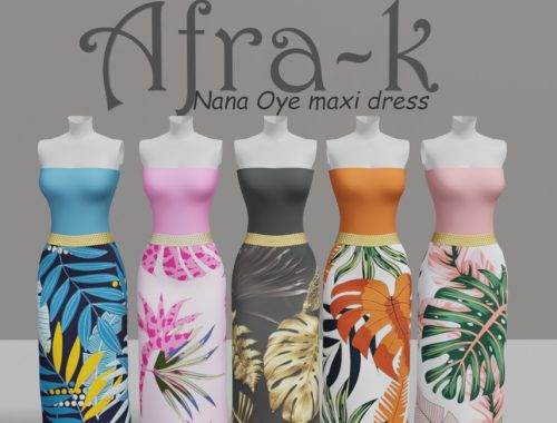Nana Oye maxi dress