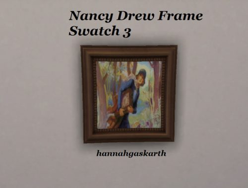 Nancy Drew Frame [3 Swatches]