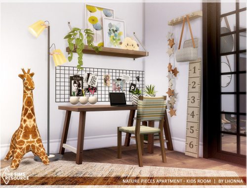 Nature Pieces - Kids Room /TSR CC Only/