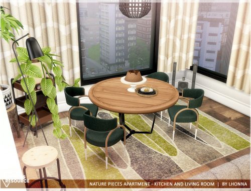 Nature Pieces - Kitchen and Living /TSR CC Only/